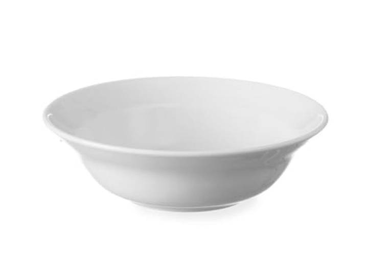 HENDI Saladeschaal, versterkte randen, stootvast, slijtvast, geglazuurd, slakom, saladekom, serveerschaal, ø150x(H)45mm, hotelporselein, wit