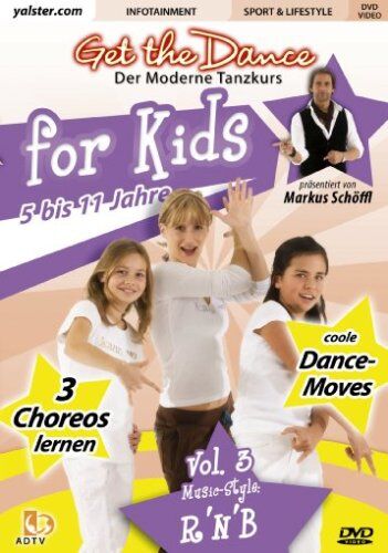 Get the Dance for Kids - Vol. 3/R'N'B - Preis vom 08.10.2026 07:26:42 h