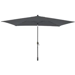Doppler Marktschirm myZone AutoTilt 300 x 200 cm Aluminium Grau Anthrazit