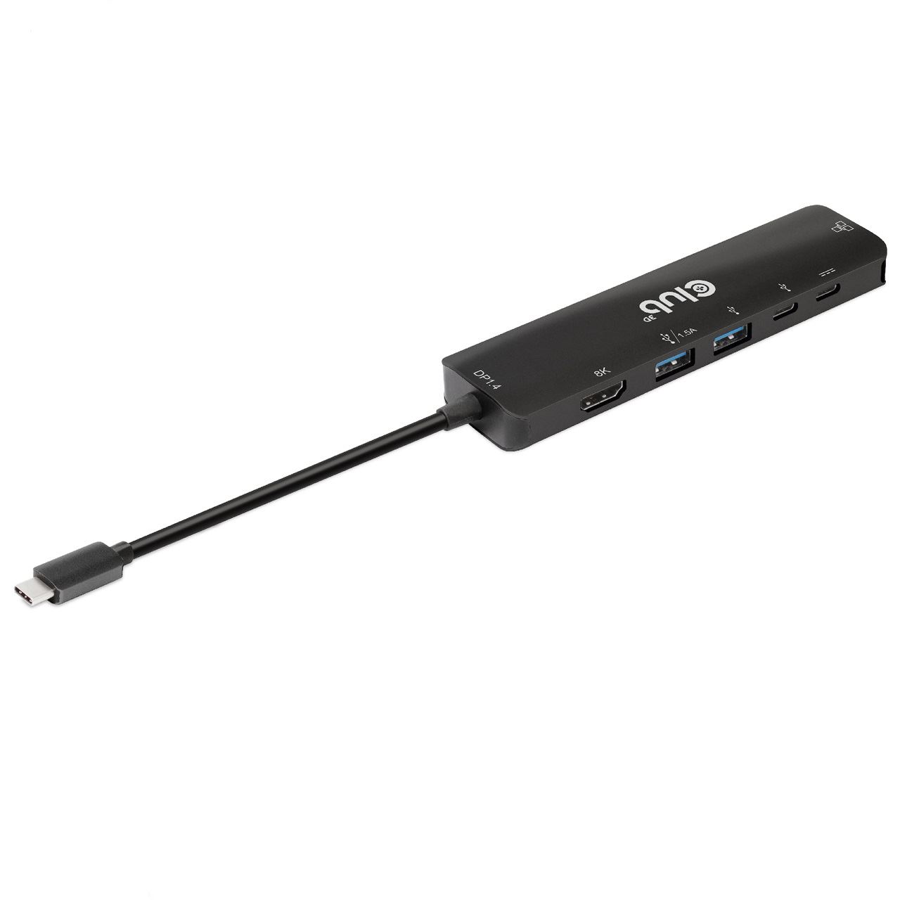 Club 3D USB-6-in1-HUB USB-C > HDMI/2xUSB/2xUSB-C/RJ45 100W retail