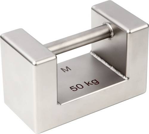 Kern 346-09 M1 50kg Prüfgewicht Block, Edelstahl