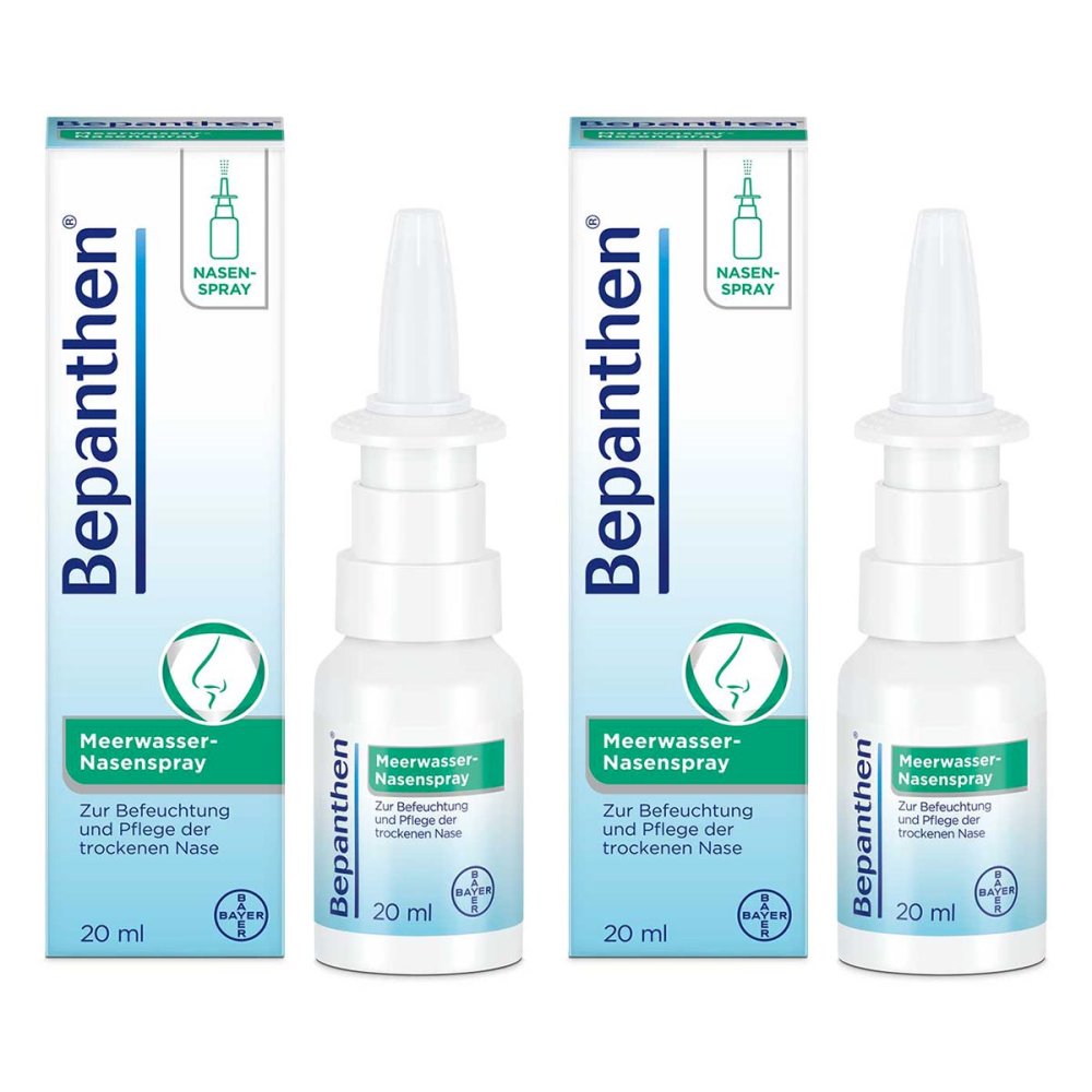 Bayer Vital GmbH Bepanthen Meerwasser Nasenspray 08104660