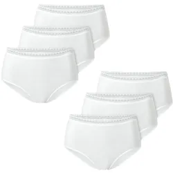 Schiesser Damen Midislip Modern Multipacks 6er Pack