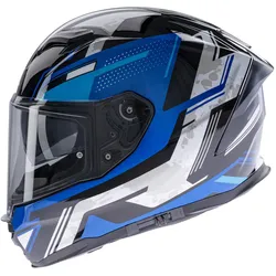 Spec-X Integralhelm SX-82.03 Stinger S Blau , Schwarz & Weiß Stinger