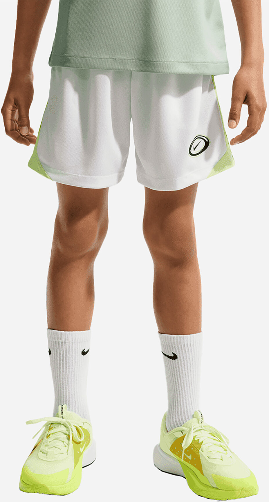 Nike Drifit Love Jr - Pantaloncini - Bianco 8-10ANNI