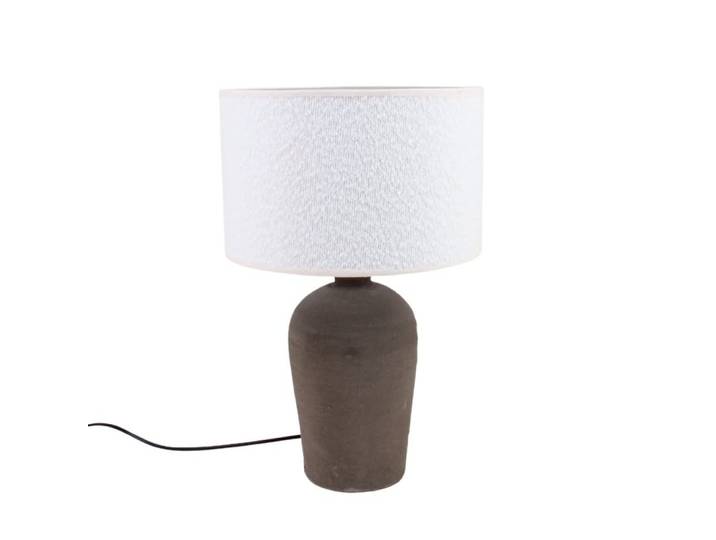 Lampe à poser effet pierre 52cm