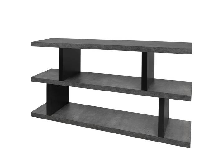 Regal Wabenplatte, beschichtet Grau 88cm