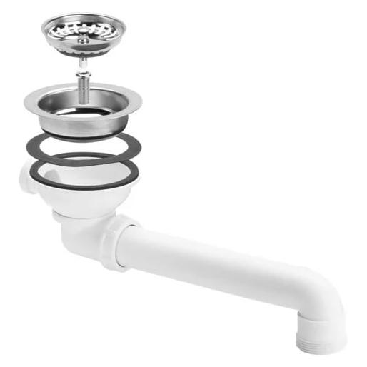 Viega Abflussstopfen Weiss (578886)
