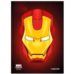 Gamegenic GGS10091ML - Marvel Champions Art Hüllen - Iron Man (50+1 Hüllen)