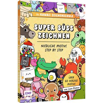 Die Kawaii-Zeichenschule – Super süß zeichnen, Taschenbuch von Leon Römer, Edition Michael Fischer / EMF Verlag, 978-3-7459-3146-4