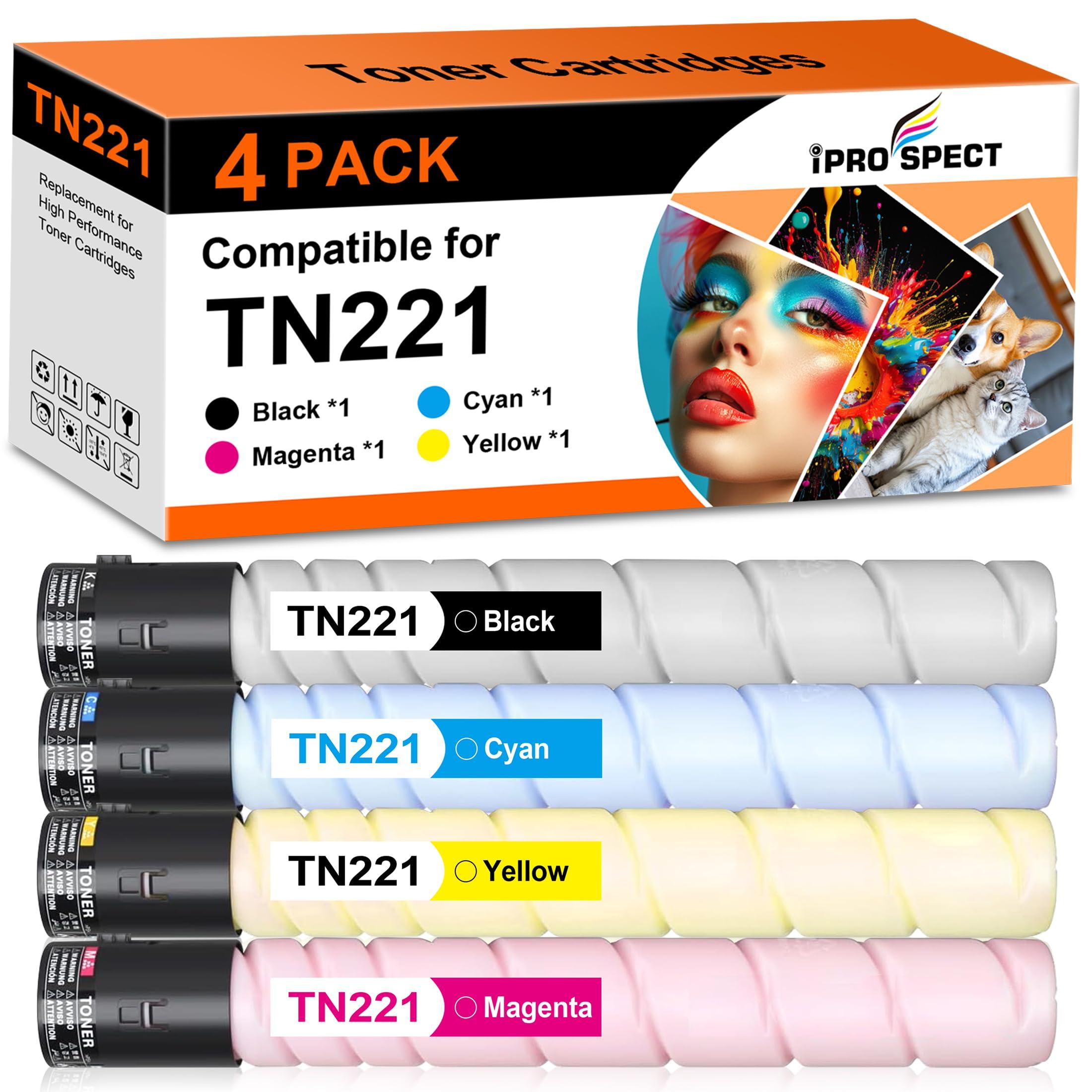 Tonerkartuschen 4er-Pack (BK/C/M/Y) für Develop TN-221