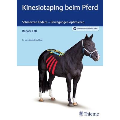 Kinesiotaping beim Pferd, Set von Renate Ettl, Thieme, 978-3-13-246221-2