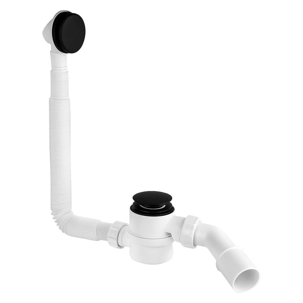 McAlpine Siphon Siphon HC2600CLMB Click-Clack schwarz (15) (Ablaufgarnitur, 1 1/2") (HC2600CLMB)