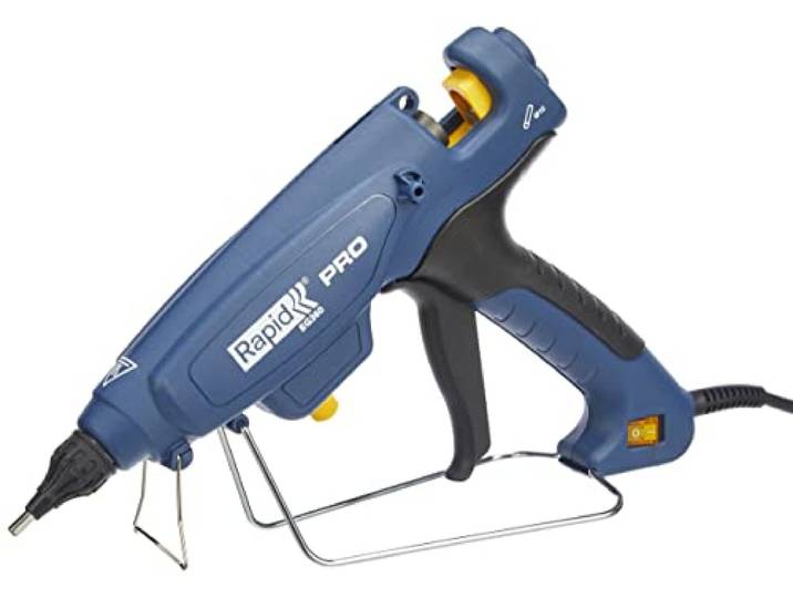 Rapid PRO EG360 - Pistolet à Colle Professionnel -Pour utilisation intense Colle Ø12mm - Léger - Débit de Colle 1800g/h - Température Réglable 120-230°C - Buse Interchangeable - Câble 2\,5m (5000328)