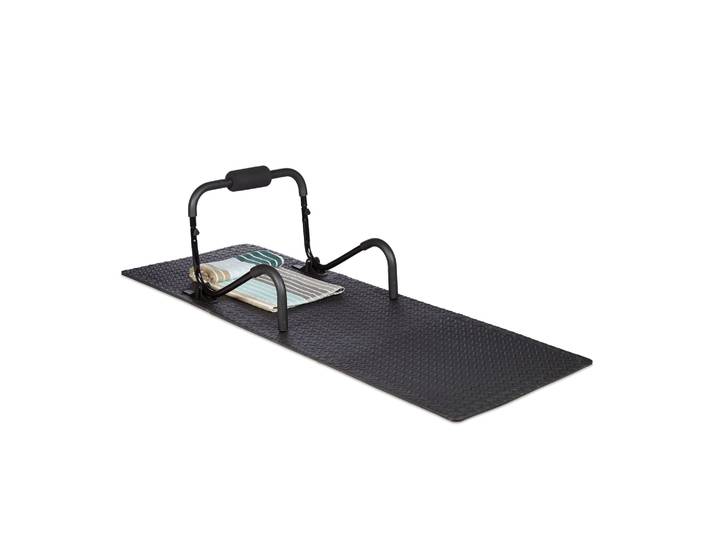Schutzmatte Boden 8er-Set Schwarz