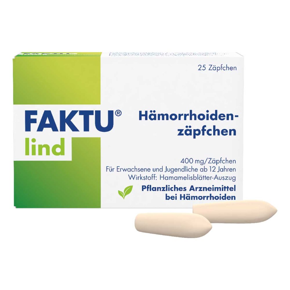 DR. KADE Pharmazeutische Fabrik GmbH Faktu Lind Hämorrhoidenzäpfchen 18248019