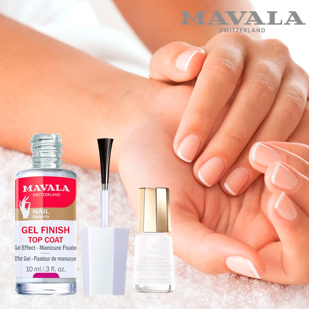 Mavala Gel Finish Top Coat Gel Effect 10mL