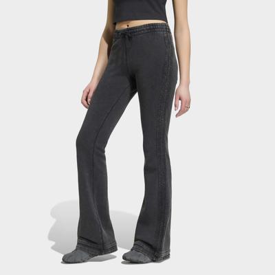 Sporthose ADIDAS ORIGINALS "SST BOOTCUT", Damen, Gr. XS, N-Gr, schwarz, normal, gr., Obermaterial: 100% Baumwolle, Hosen Sporthose