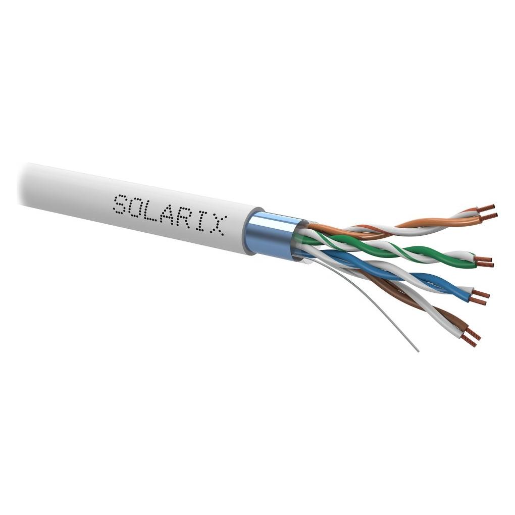 Solarix Kabel licna CAT5E FTP PVC šedý 305m/box (FTP, CAT5e, 305 m) (27800401)