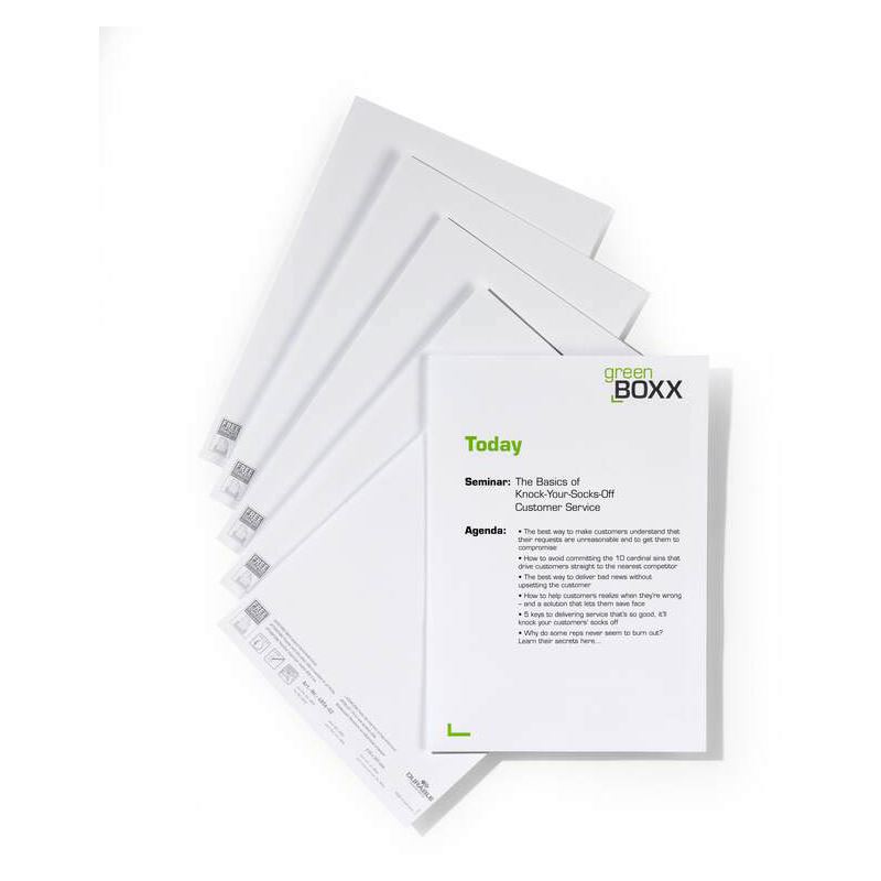 DURABLE Einsteckschilder für Namensschilder DOOR SIGN REFILL 21,0 x 29,7 cm, 10 St.