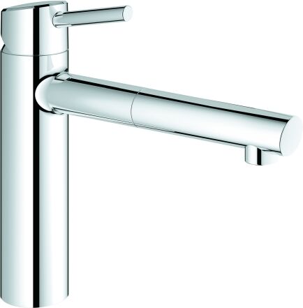 Grohe Concetto mitigeur d'évier 31129001 mousseur extensible, chromé