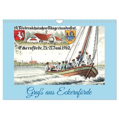Gruß aus Eckernförde (Wandkalender 2027 DIN A4 quer), CALVENDO Monatskalender