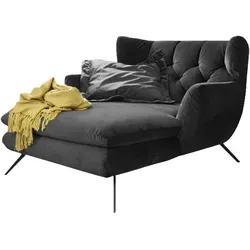 KAWOLA Longseat CHARME Velvet schwarz