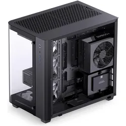 Jonsbo TK-3 (ATX, mATX, Mini-ITX), PC Gehäuse, Schwarz