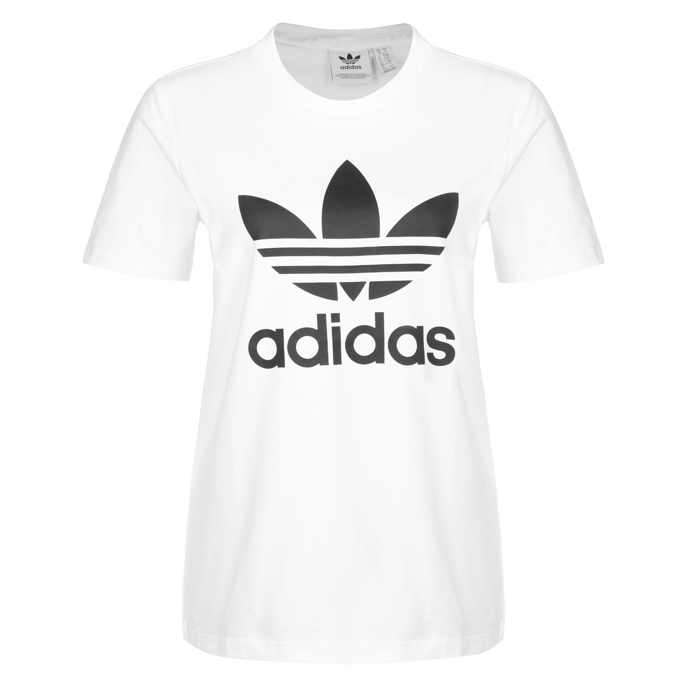 Adidas Koszulka damska Trefoil Tee biała FM3306 34 (34) (43382595)