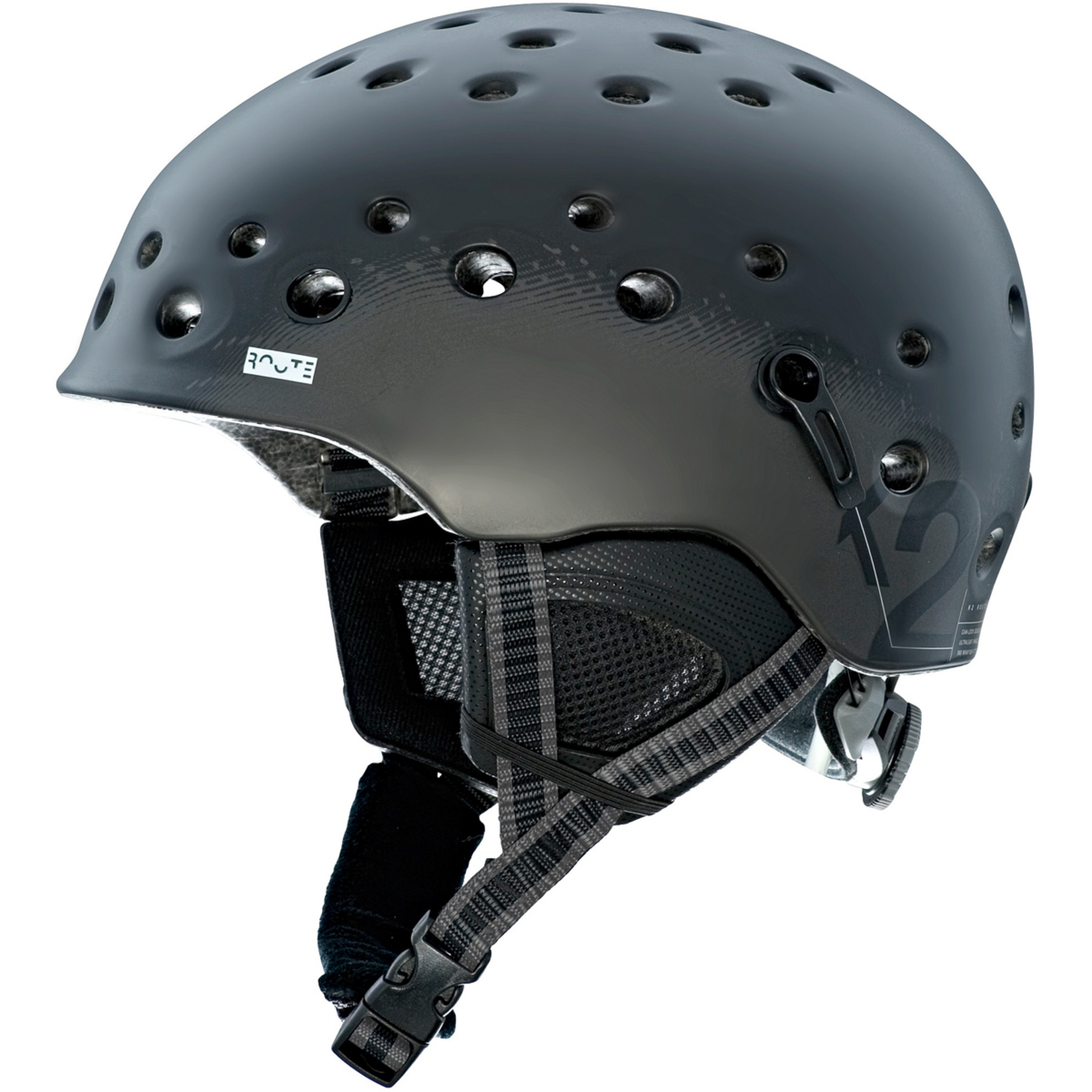 K2 Route Skitourenhelm Skihelme schwarz Größe 59-62CM Skitour