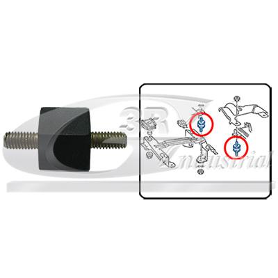 3RG Halter, Kraftstoffpumpe 80700 für VW
