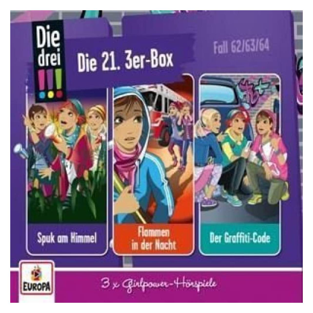 Europa Die drei DREI AUSRUFEZEICHEN - 21 Box (F62-64) (Deutsch) (39962602)