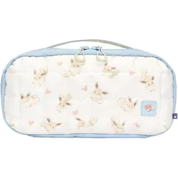 HORI SWITCH 2 Borsa Imbottita Puff Pouch Eevee Cottage Core (Switch, Switch 2, Switch OLED), Weiteres Gaming Zubehör, Blau, Weiss, Mehrfarbig