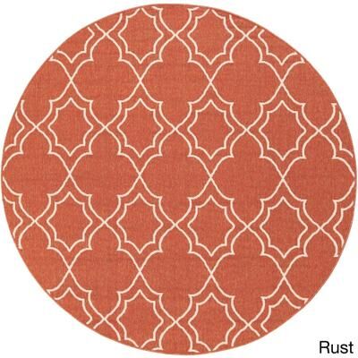 Livabliss Natasha Indoor/ Outdoor Transitional Trellis Area Rug