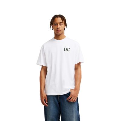 T-Shirt DC SHOES "Rose From Skull", Herren, Gr. M, weiß, Obermaterial: 75% Baumwolle, 25% Baumwolle., Shirts T-Shirt