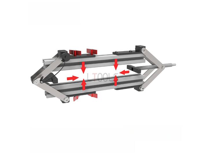 Pince de serrage FG pour panneaux de menuiserie, en alliage d'aluminium, pour assemblage DIY, outils de serrage spéciaux pour profilés en aluminium 3030