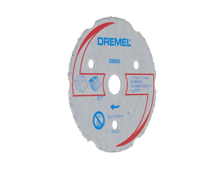 Dremel Mehrzweck-Karbid-Trennscheibe Dsm500 ⌀ 7.7 cm