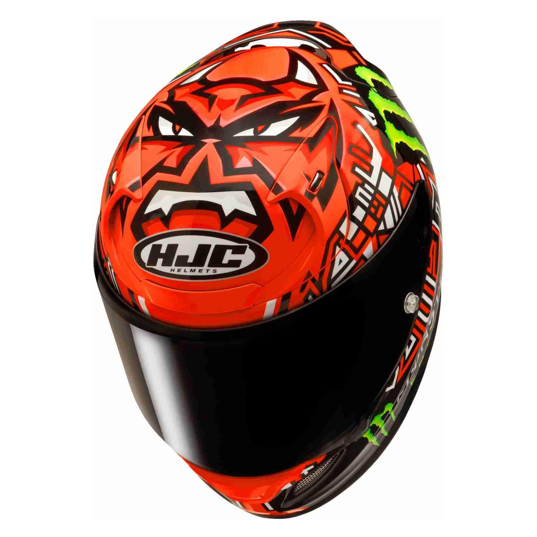 HJC RPHA 12 Quartararo Replica 2 MC1 (L, 58 - 59 cm) (130301)