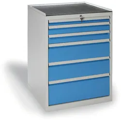 Werkstattschubladenschrank KOVO, 6 Schubladen