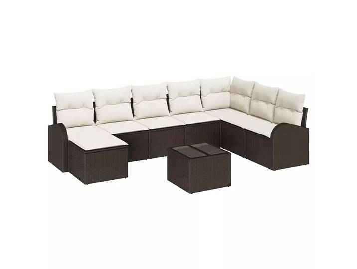 VidaXL - Modulare möbel poly-rattan, One Size, Multicolor