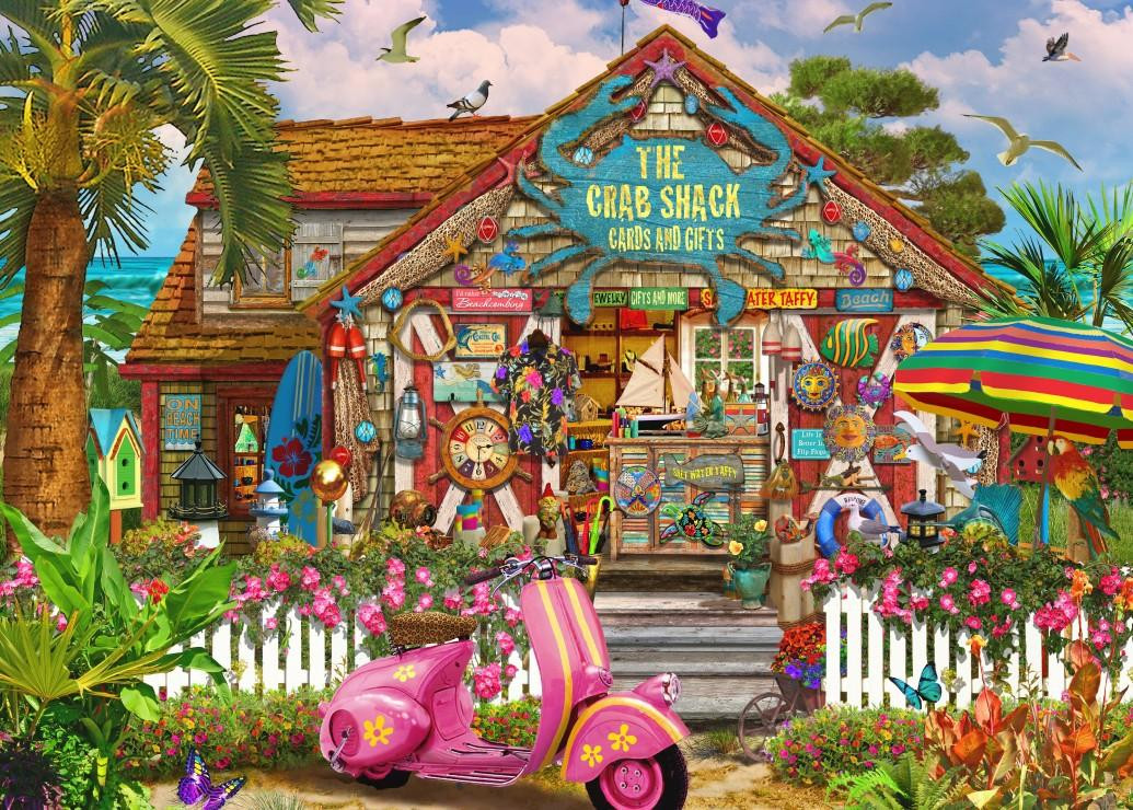 Bluebird Puzzel The Crab Shack Legpuzzel - 500 stukjes - Kleurrijk