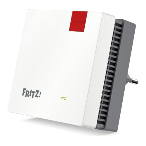 FRITZ! Mesh Wi-Fi Extender 1600 WiFi 6 Dual-Band Repeater Wit
