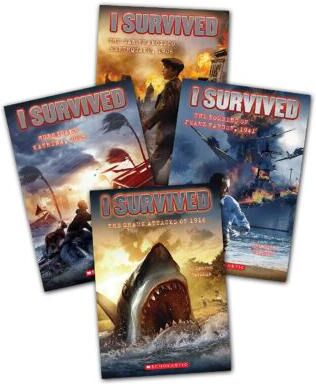 Continue the Series: I Survived #2-5 (paperback) - by Lauren Tarshis