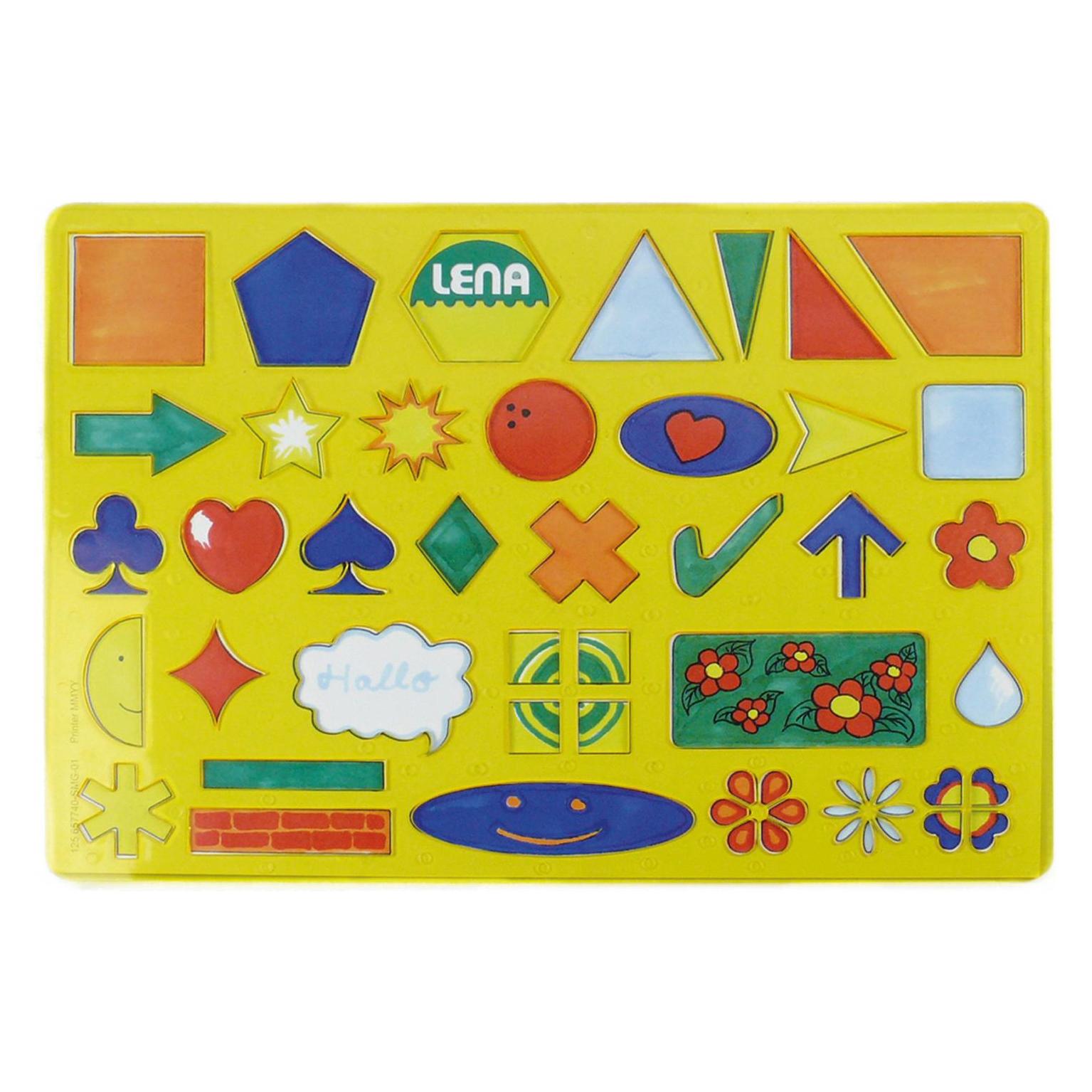 Lena Zeichenschablonen ABC (65774)