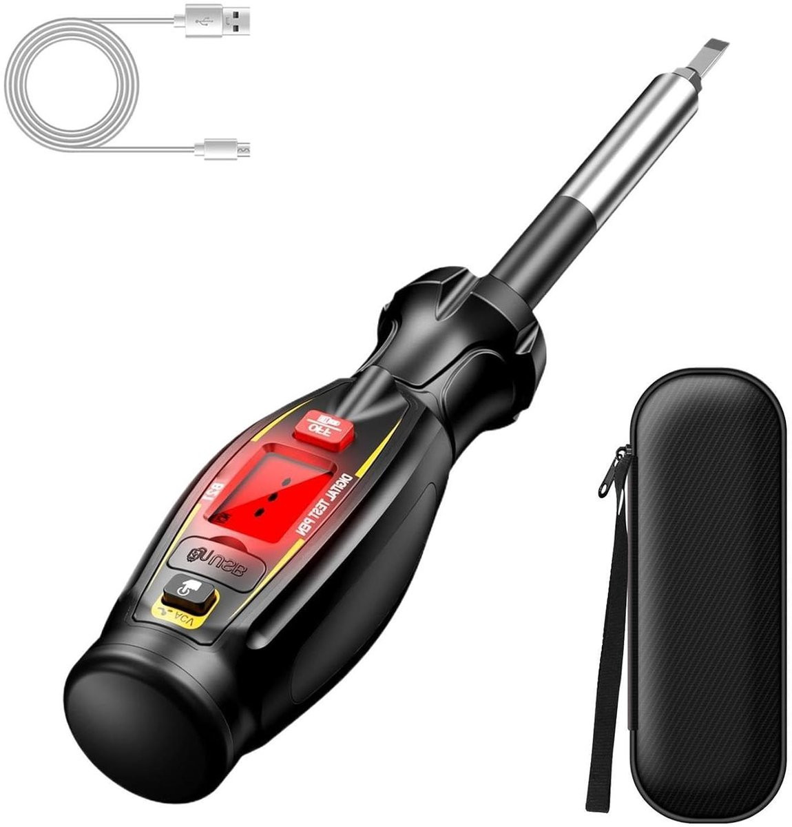 Contactloze Spanningstester Zwart - 19 cm