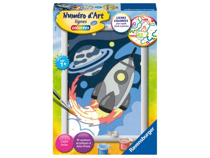 Kit de peinture Numéro d'Art petit format RAVENSBURGER