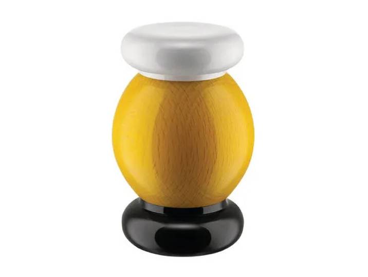 Alessi Moulin à sel et poivre Twergi 11 cm Jaune