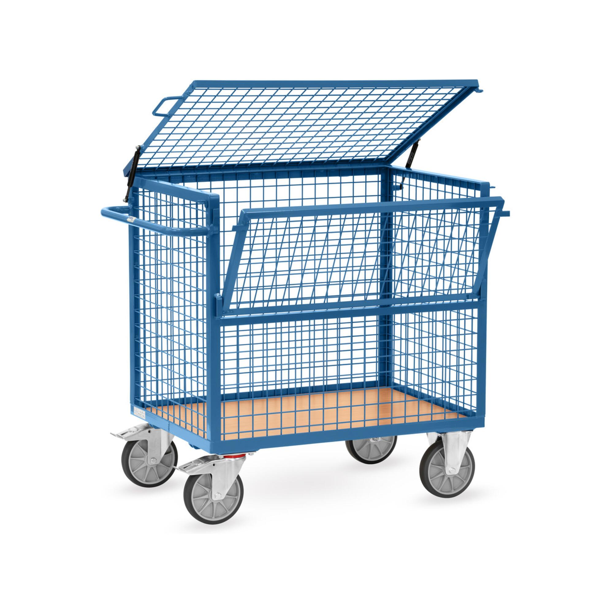 fetra Drahtkastenwagen 2762 - Tragkraft 600kg TPE-Reifen)