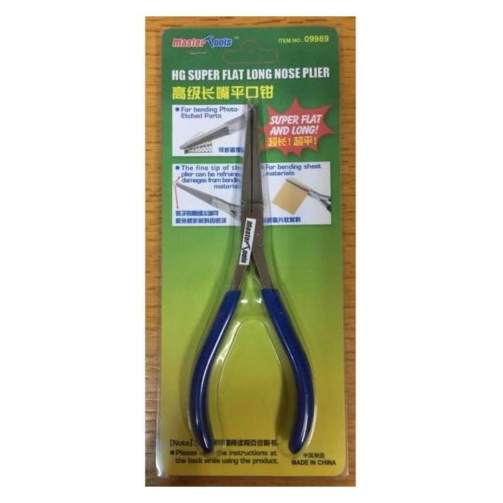 Master Tools HG Super Flat Long Nose Plier (09989)