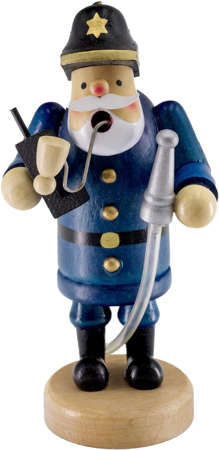 Kaladia Smoker The Miner - Houten rookfiguur - Hoogte: 14 cm